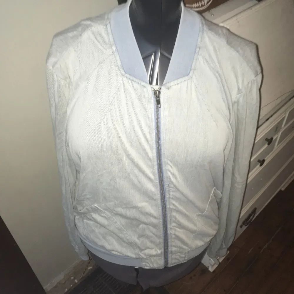 Liverpool lightweight S stand up collar blue jacket